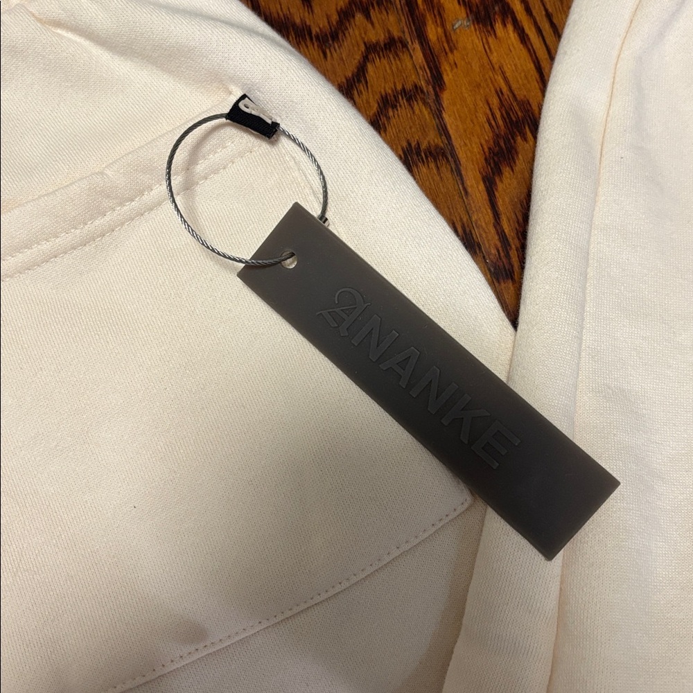 Ananke Light Cream Drawstring Joggers Size:S unisex - Picture 5 of 8